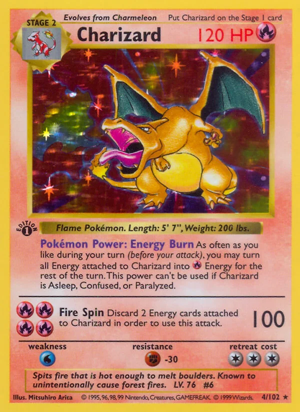Charizard 1st Edition Holo